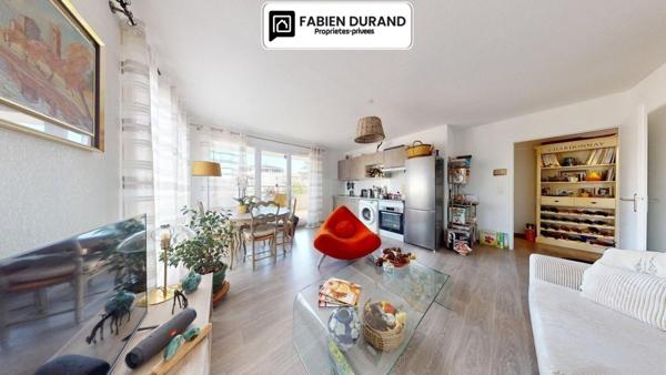 En Exclusivité : Appartement T2 récent avec terrasse et garage sans vis à vis
