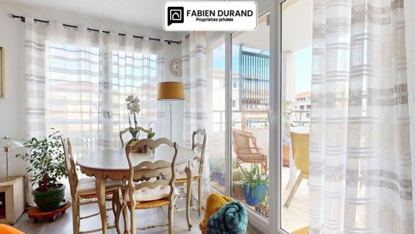 En Exclusivité : Appartement T2 récent avec terrasse et garage sans vis à vis