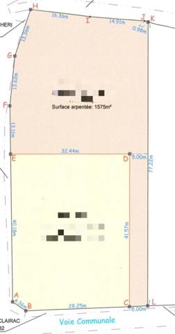Terrain à vendre CLAIRAC (47)