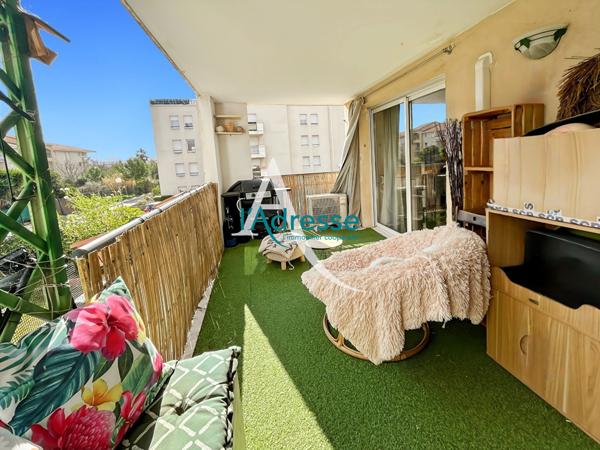 Appartement Type 3 de 55 m² avec terrasse à Marseille 13013