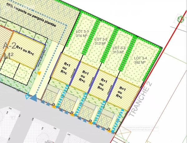 Terrain à bâtir viabilisé dès 54 204 € – PTZ possible