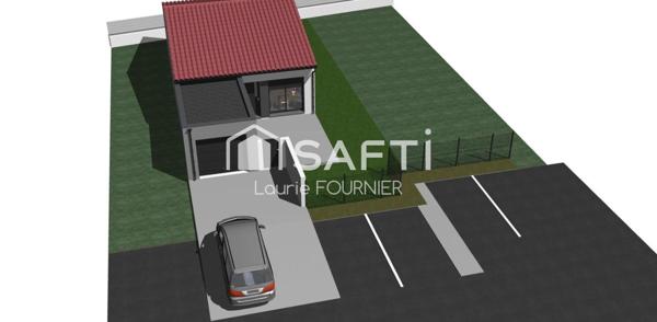 Maison Neuve T3 70 m² avec jardin et garage