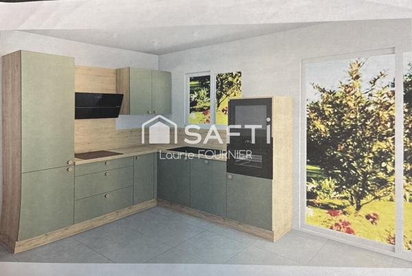 Maison Neuve T3 70 m² avec jardin et garage