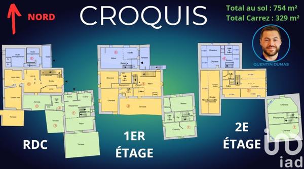 Maison à vendre 29 pièces 329 m² Hasparren