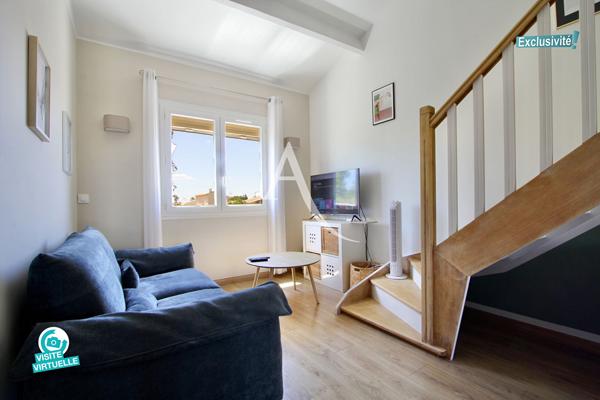 MAUGUIO - EXCLUSIVITE APPARTEMENT T3 BIS - 2 CHAMBRES + MEZZANINE - FAIBLES CHARGES