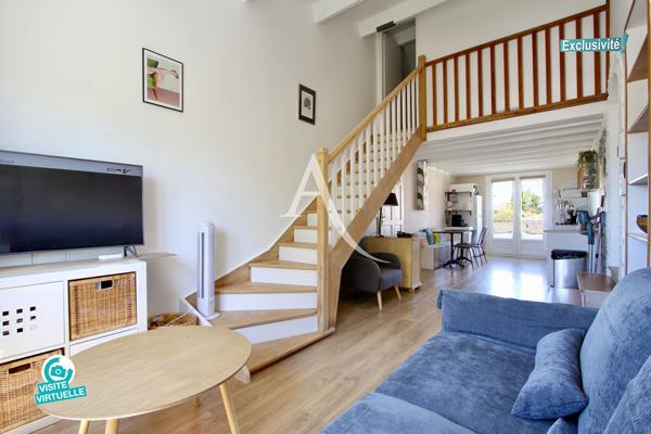 MAUGUIO - EXCLUSIVITE APPARTEMENT T3 BIS - 2 CHAMBRES + MEZZANINE - FAIBLES CHARGES