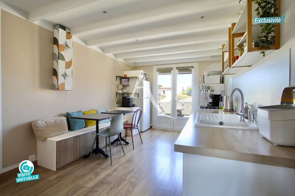 MAUGUIO - EXCLUSIVITE APPARTEMENT T3 BIS - 2 CHAMBRES + MEZZANINE - FAIBLES CHARGES