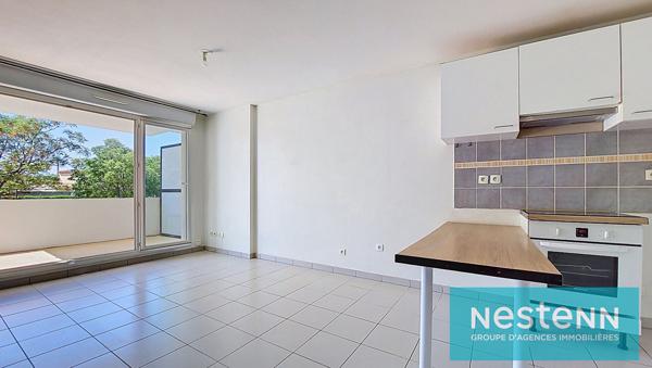 Appartement Istres 2 pièce(s) 38 m², résidence sécurisée et fermée, terrasse et stationnement privatif
