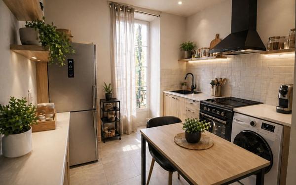 Appartement à vendre    2 pièces • 37,40 m2 Marseille 3