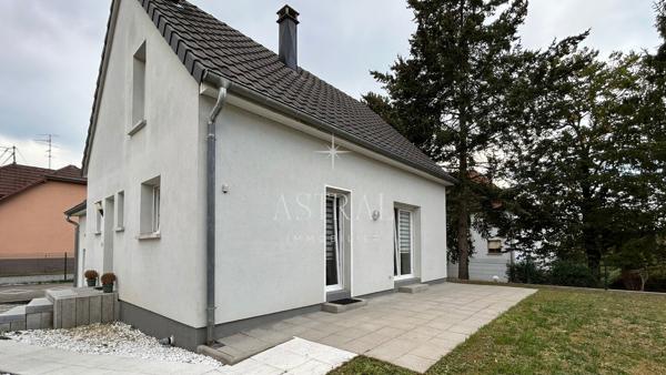 Maison 4 chambres avec jardin et garage - Sausheim