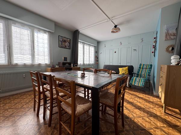 A 2min du centre-ville, T2 de 58m² avec garage en résidence sécurisée