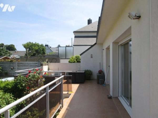 Belle maison avec vue mer