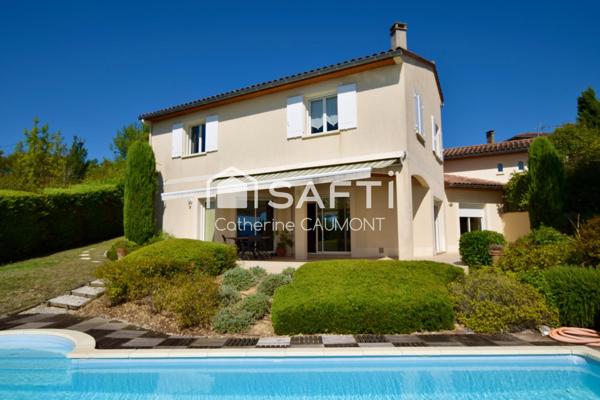 Très belle maison, 3 chambres, un bureau, piscine, garage