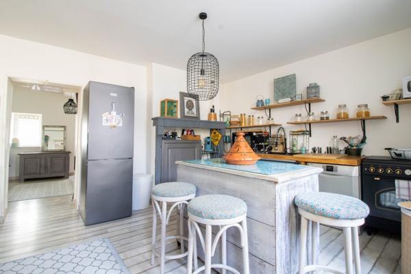 Maison de ville 108 m² avec jardin garage et cave