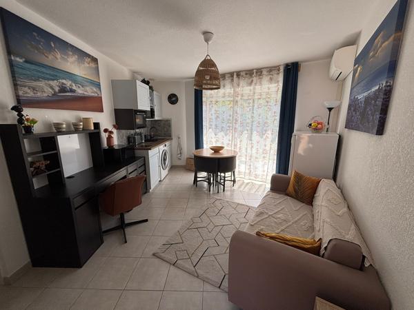 MINI VILLA type T2 avec terrasse et coin jardin, vue montagne et parc