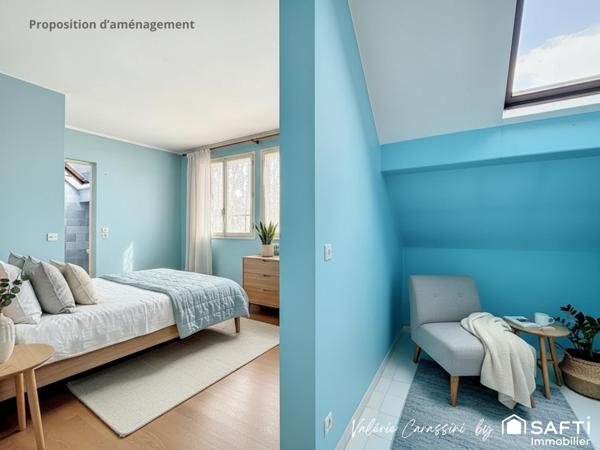 Secteur pavillionnaire à deux pas de Paris