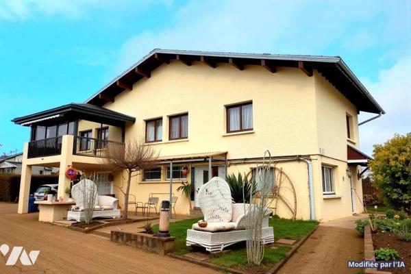 A VENDRE - MAISON A USAGE D'HABITATION ET ARTISANAL (professionnel ou commercial) - SH : 154 m2 -