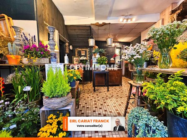 LOCAL COMMERCIAL DE 103 M² AVEC UN APPAREMENT :