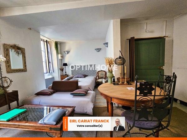 LOCAL COMMERCIAL DE 103 M² AVEC UN APPAREMENT :