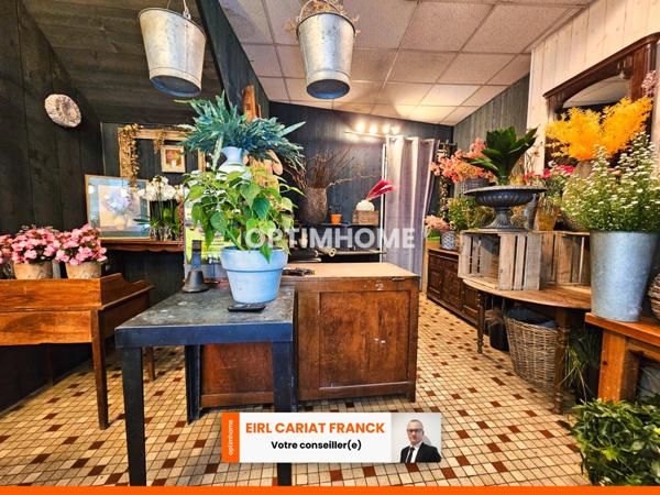 LOCAL COMMERCIAL DE 103 M² AVEC UN APPAREMENT :