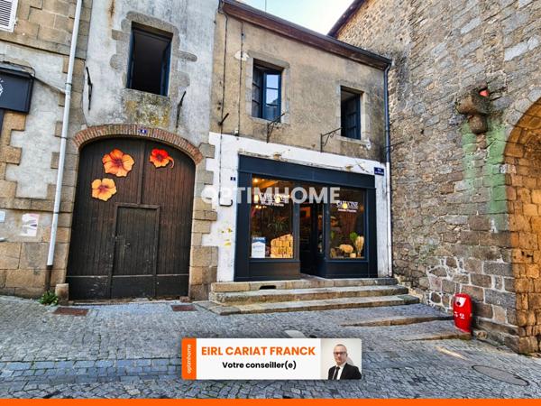 LOCAL COMMERCIAL DE 103 M² AVEC UN APPAREMENT :