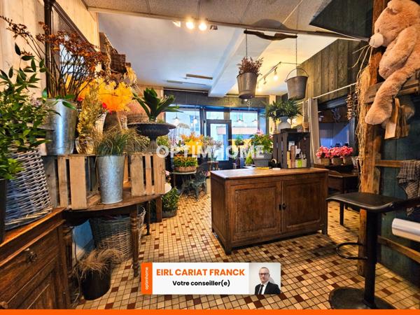 LOCAL COMMERCIAL DE 103 M² AVEC UN APPAREMENT :