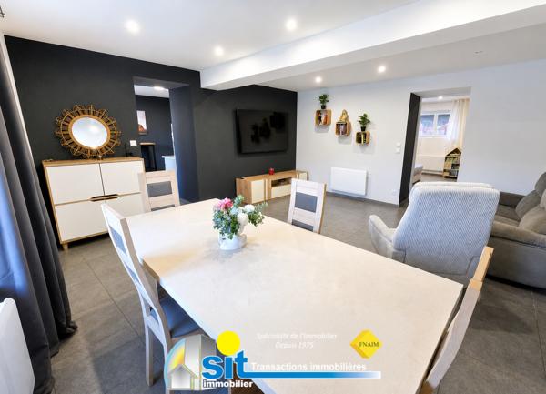 APPARTEMENT TYPE 3 106m² HABITABLES AVEC GARAGE ET TERRASSE