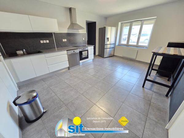 APPARTEMENT TYPE 3 106m² HABITABLES AVEC GARAGE ET TERRASSE
