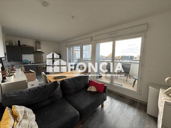 Location Appartement 2 pièces 39.8 m² - 247 RUE DANIEL MAYER Tours 37100