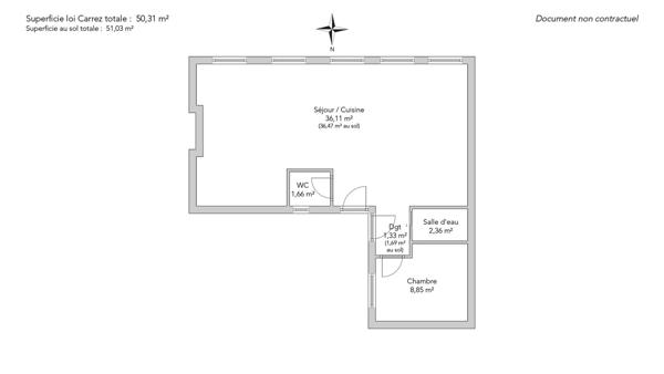 Appartement Paris 18e - HAUT MONTMARTRE / RUE BERTHE