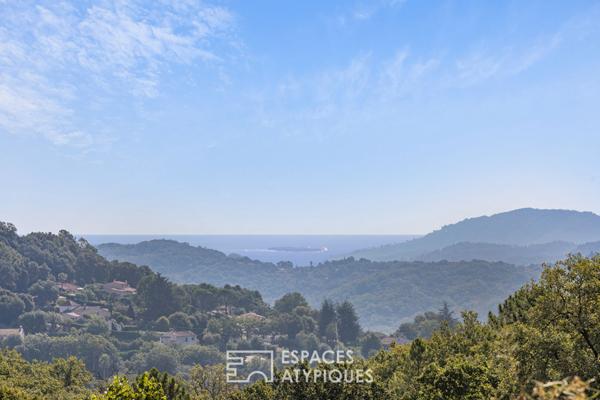 Un havre de paix familial entre mer et massif de l’Estérel