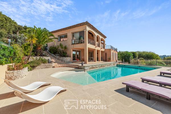 Un havre de paix familial entre mer et massif de l’Estérel