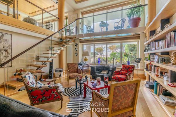 Signature contemporaine et panorama marin pour ce duplex d’exception à La Baule