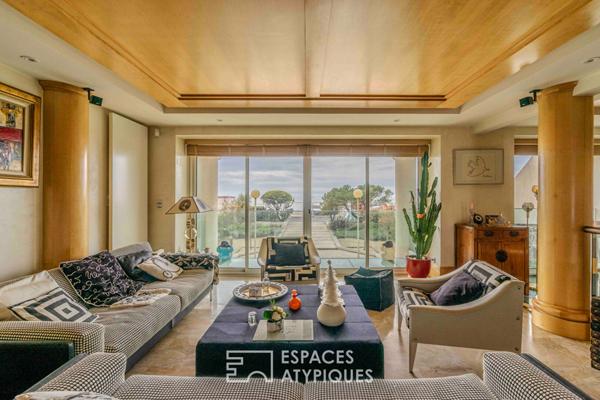 Signature contemporaine et panorama marin pour ce duplex d’exception à La Baule
