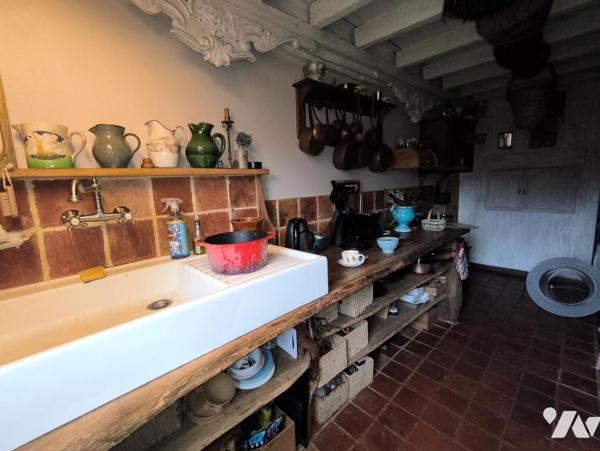 Maison et 8 ha de terrain - LONLAY L'ABBAYE.