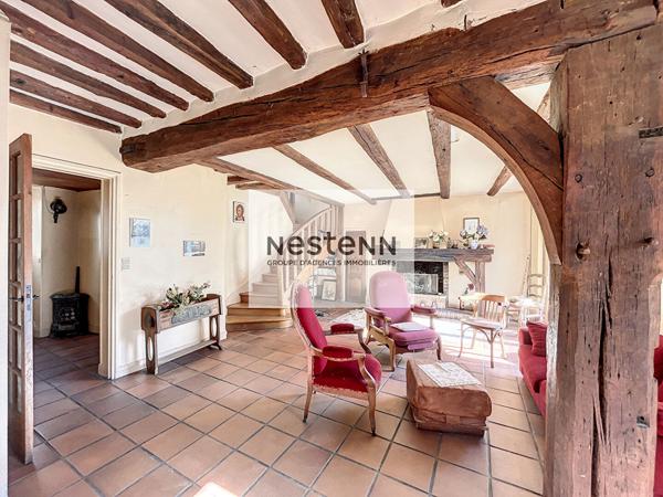 Acheter - Essonne - coeur de ville 5mn à pied école élémentaire - 6 chambres - Maison Bourgeoise - RER C 40 mn de Paris - Accès N20 - N104 - A10