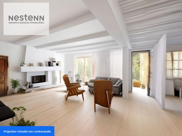 Acheter - Essonne - coeur de ville 5mn à pied école élémentaire - 6 chambres - Maison Bourgeoise - RER C 40 mn de Paris - Accès N20 - N104 - A10