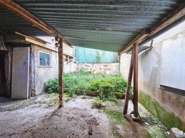 Maison avec patio – fort potentiel – Bagneux métro