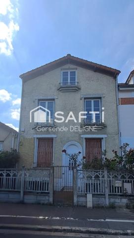 Maison avec patio – fort potentiel – Bagneux métro