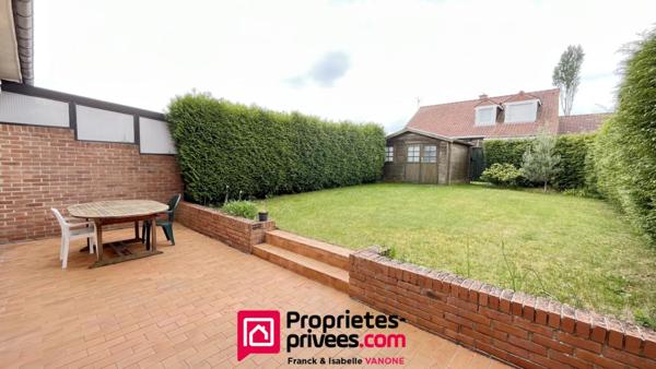 ***RARE***Semi Individuelle - 4 chambres - garage - jardin - 98 m²