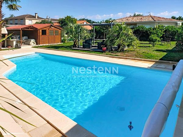 A VENDRE -VILLATE ? Maison T4 plain-pied 105 m² | Piscine | Terrain 1100 m² | Double garage