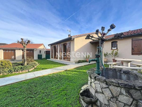 A VENDRE -VILLATE ? Maison T4 plain-pied 105 m² | Piscine | Terrain 1100 m² | Double garage