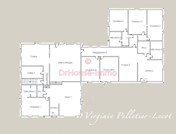 Maison à vendre 9 pièces de 228 m²