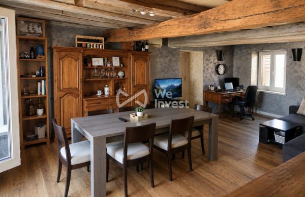 Maison de caractère avec appartement indépendant loué