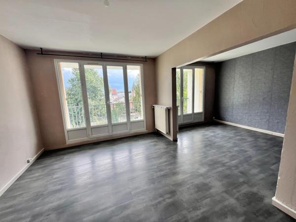 Appartement F4 de 68 m² proche centre ville et gare