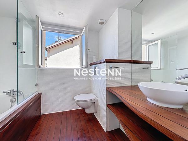 ISSY LES MOULINEAUX - QUARTIER LA FERME - Vente d'un appartement 3 pièces en duplex traversant en dernier étage