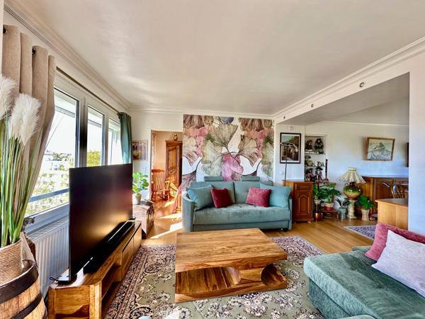 3 pièces de 62m2 - étage élevé en bord de Marne