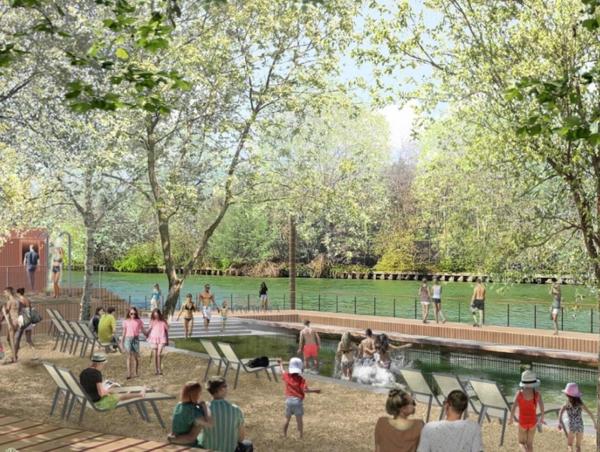 3 pièces de 62m2 - étage élevé en bord de Marne