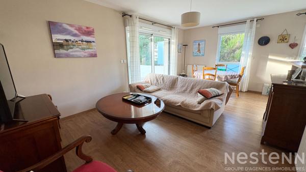 Appartement T3 avec double garage dans un quartier résidentiel de Saint-Goustan