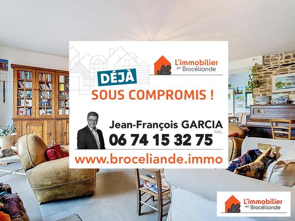 Belle longère en Brocéliande sur 9 000m²
